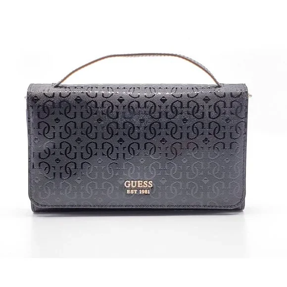 NWD Guess Black Kamryn Top Handle Crossbody Wallet $58.00 - Picture 2 of 8